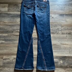 True Religion Dark Blue Flare Jeans